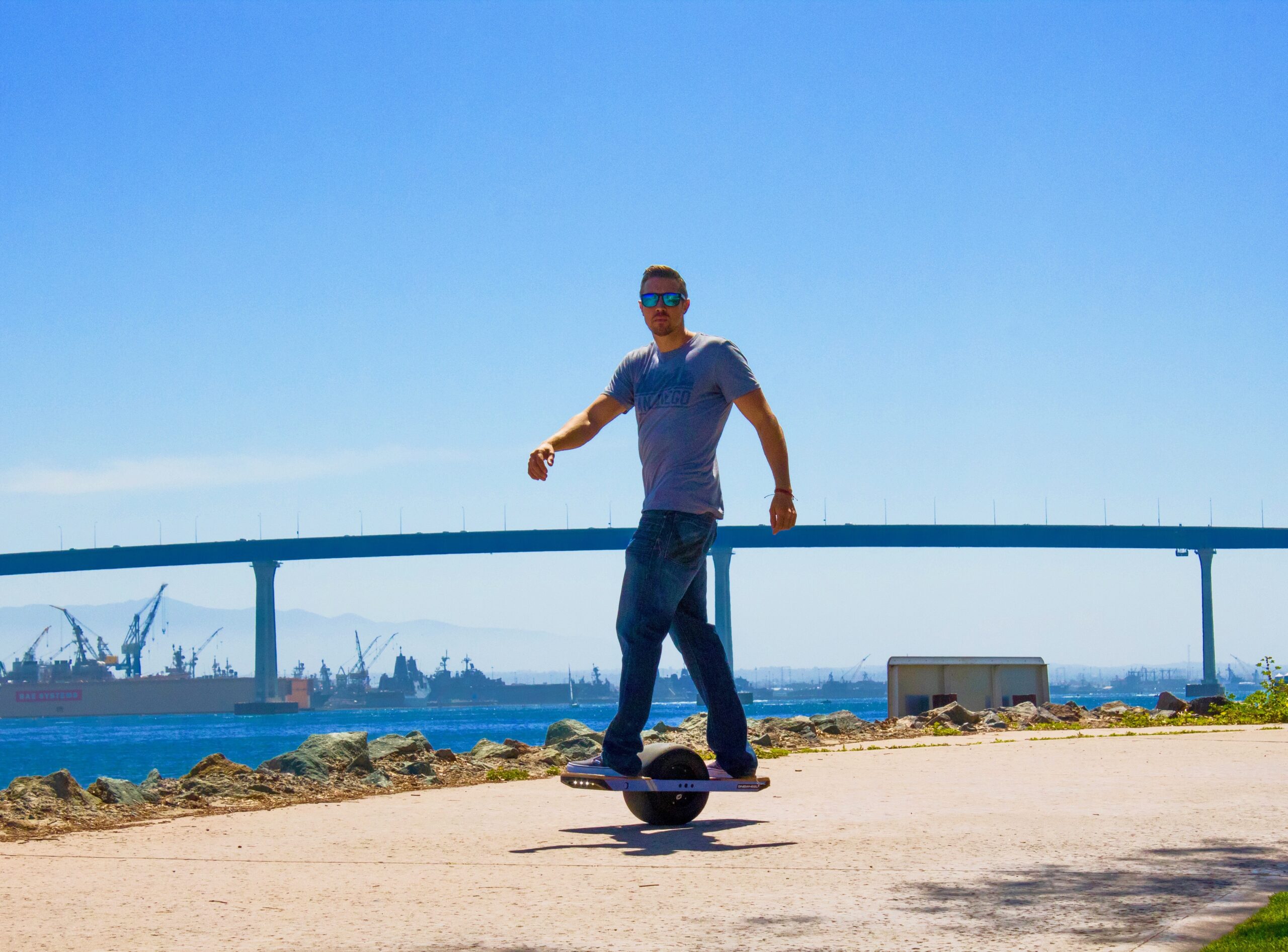 Onewheel San Diego Coronado Bridge